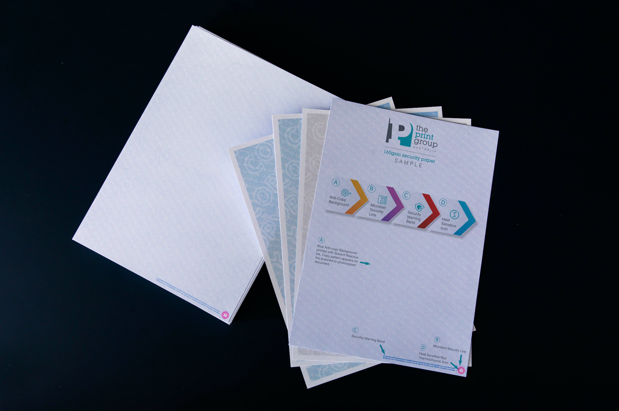 Anti-Copy Security Paper (Sample Pack)